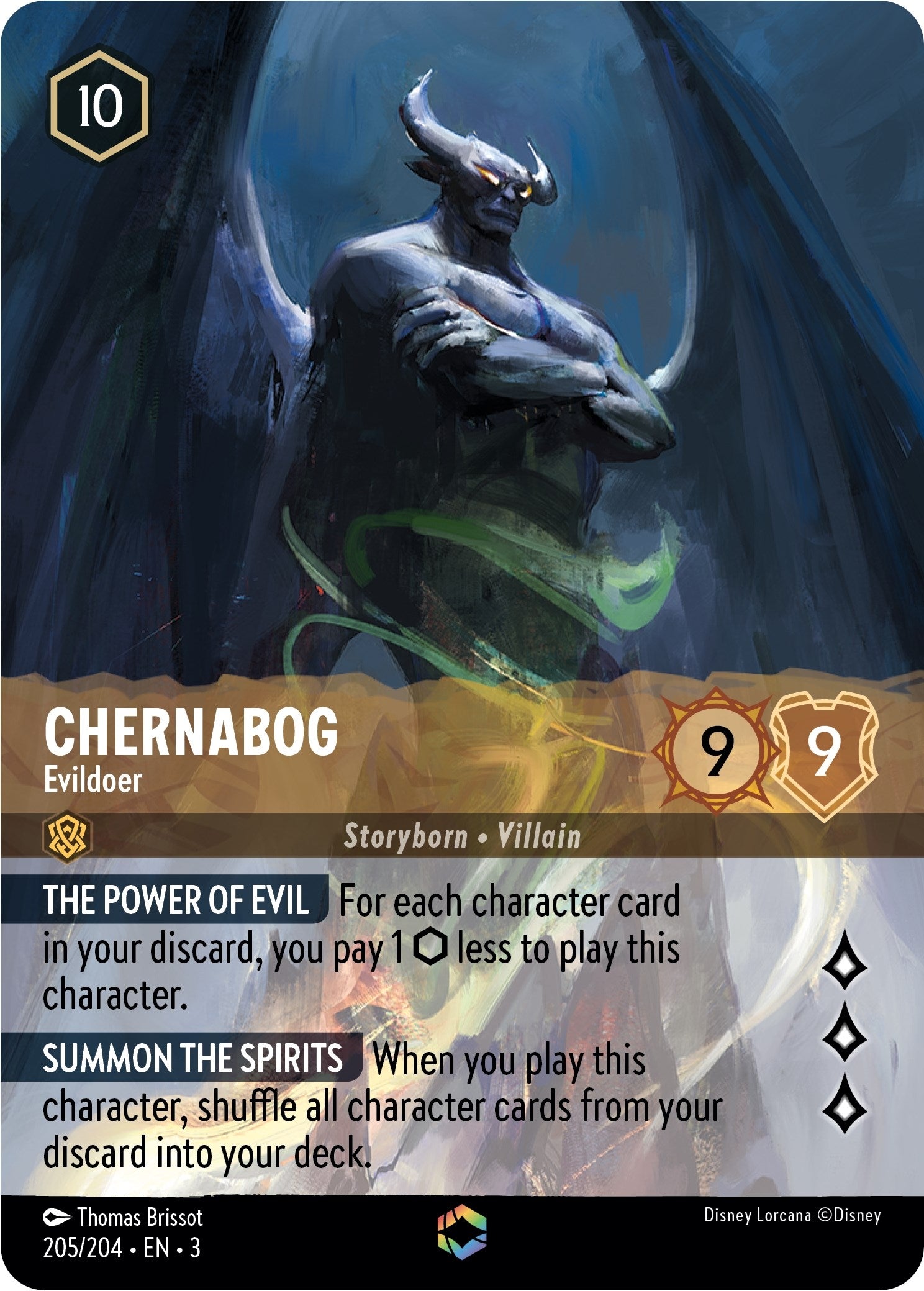 Image for Chernabog - Evildoer (Enchanted) (3) (205)