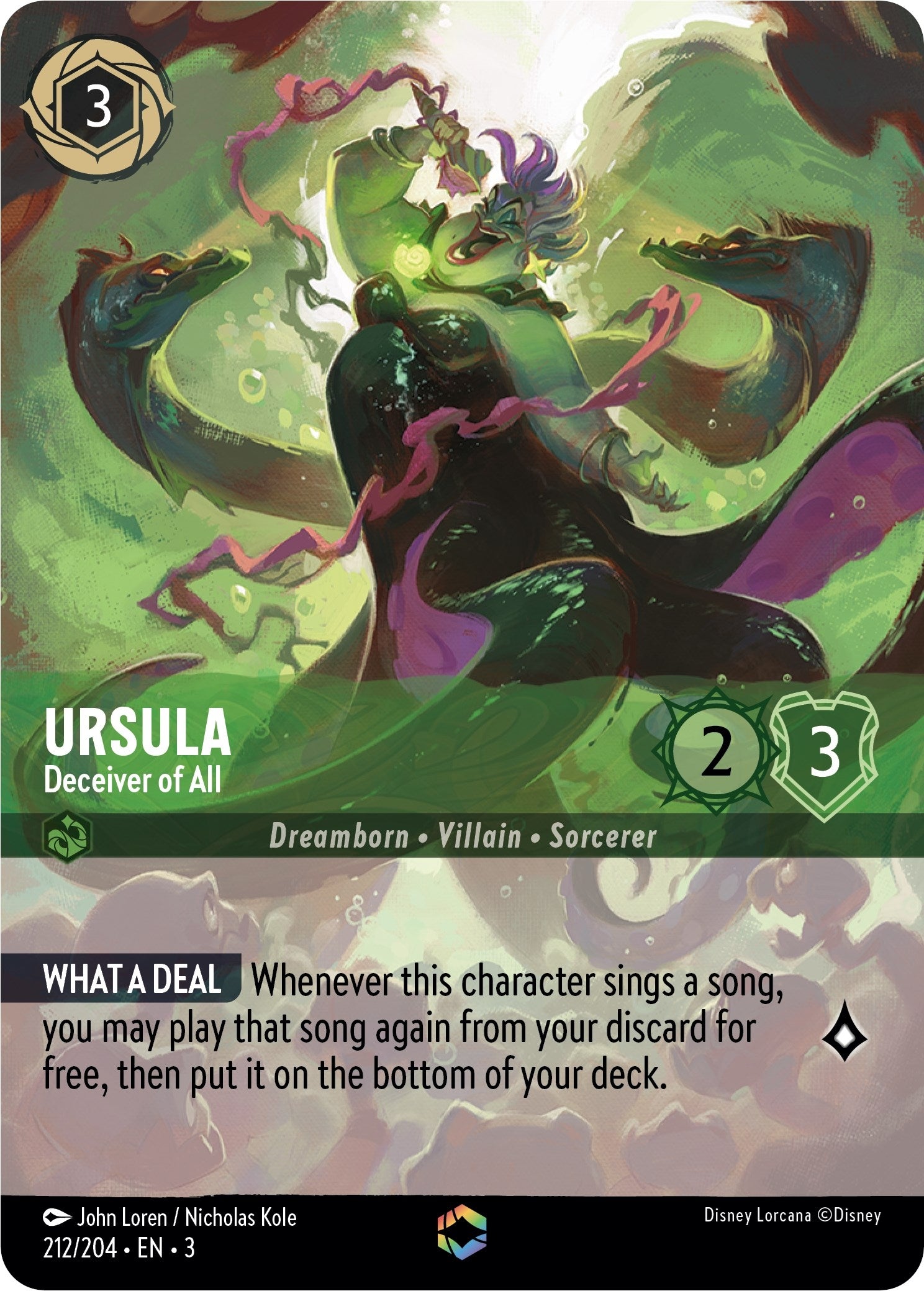 Image for Ursula - Deceiver of All (Enchanted) (3) (212)