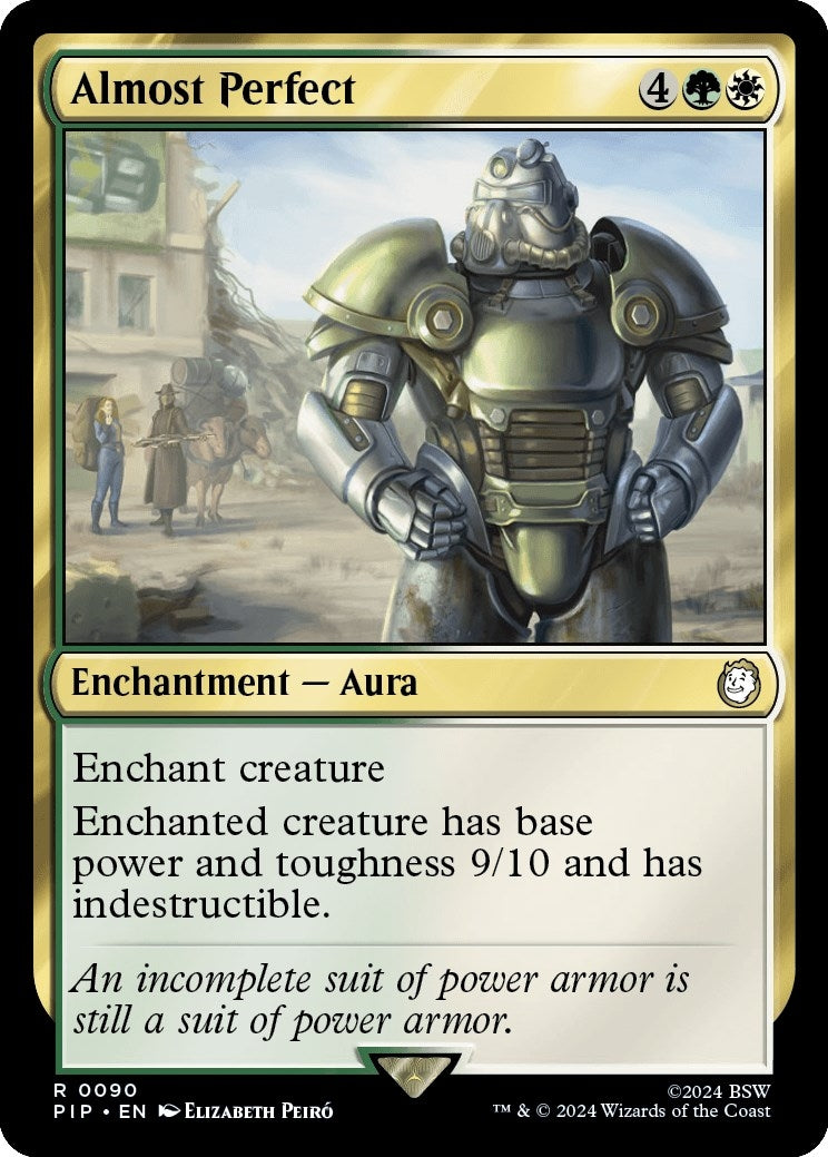 Image for Almost Perfect (Universes Beyond: Fallout) (90) - Magic: The Gathering