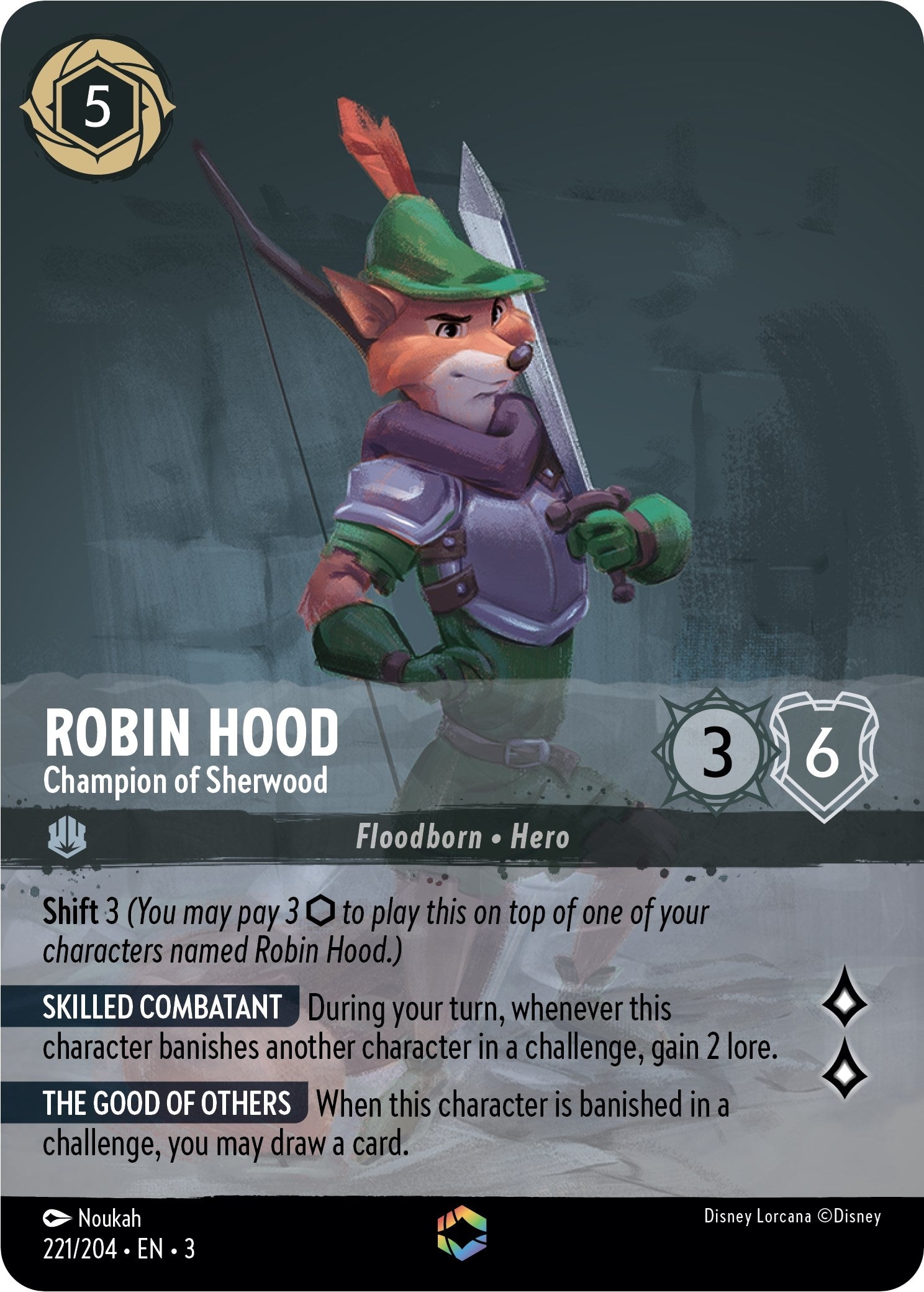 Image for Robin Hood - Champion of Sherwood (Enchanted) (3) (221)