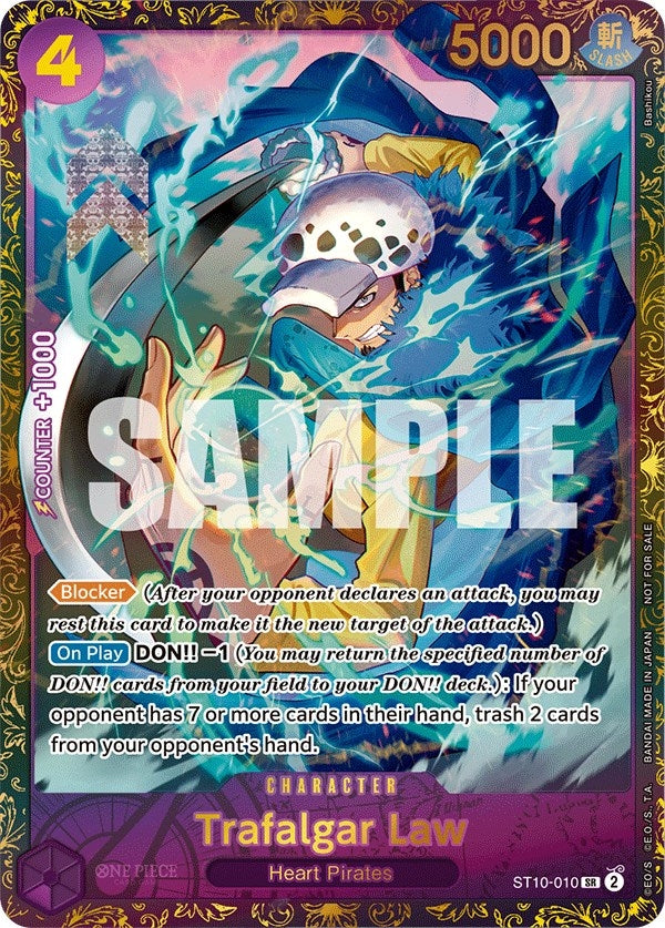 Image for Trafalgar Law - ST10-010 (One Piece Promotion Cards) (ST10-010) - One Piece Card Game