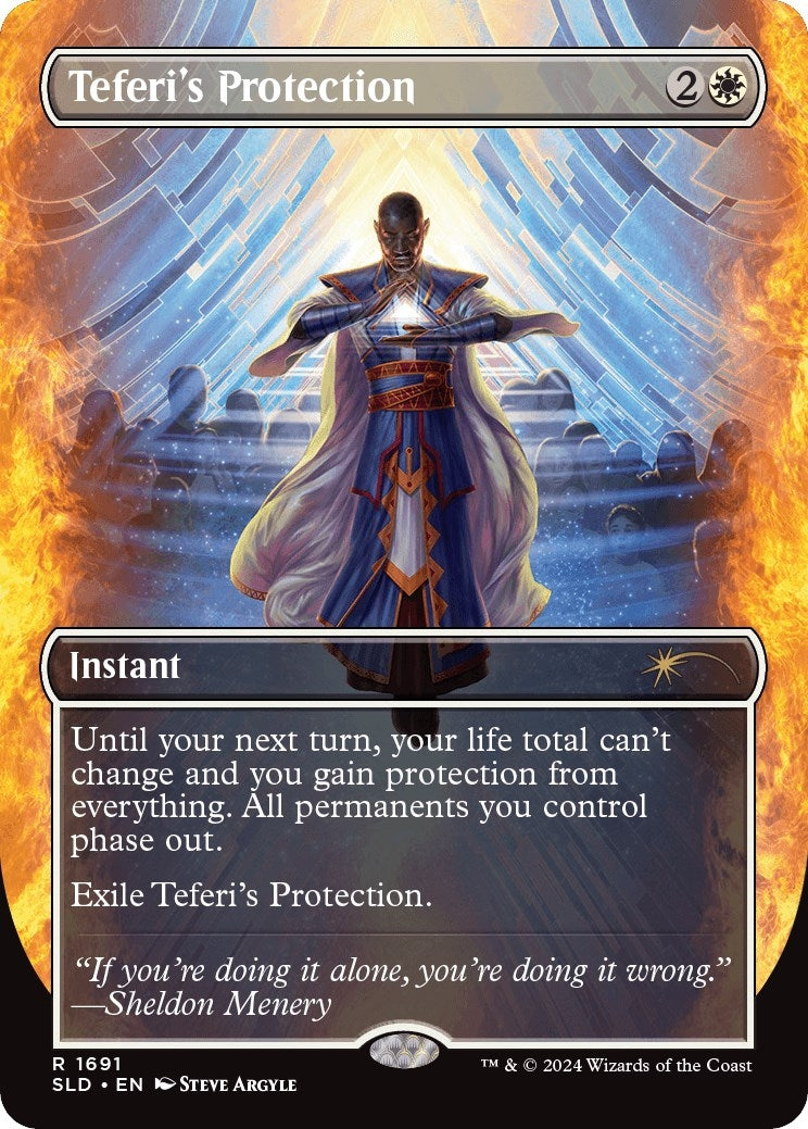Image for Teferi's Protection (1691) (Secret Lair Drop Series) (1691) - Magic: The Gathering