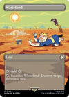 Image for Wasteland (Borderless) (Surge Foil) (Universes Beyond: Fallout) (889) - Magic: The Gathering