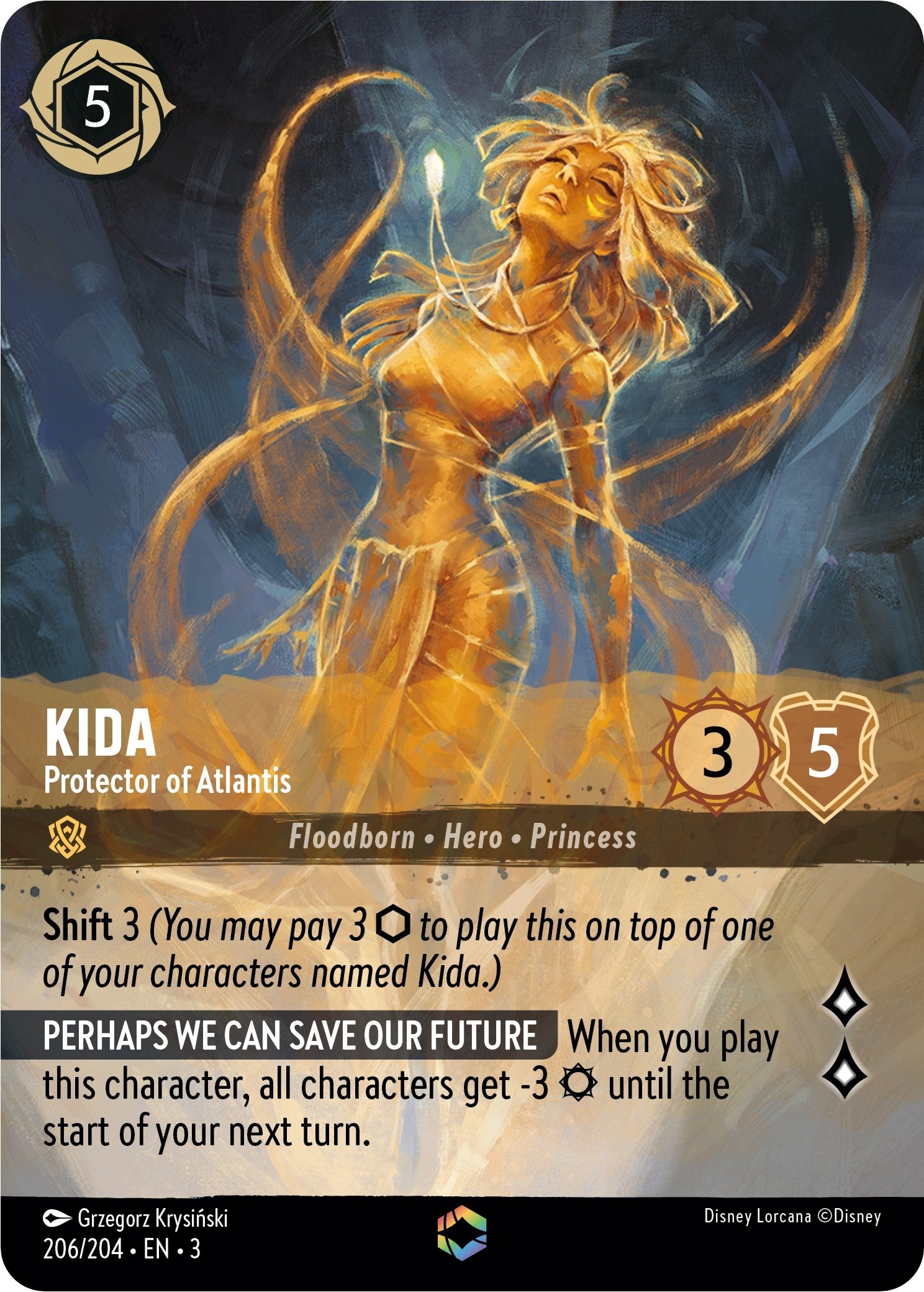 Image for Kida - Protector of Atlantis (Enchanted) (3) (206)