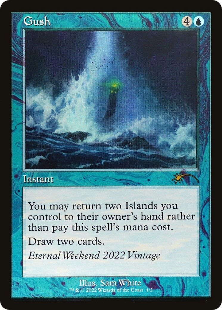 Image for Gush (Eternal Weekend 2022 Promo) (Unique and Miscellaneous Promos) (1) - Magic: The Gathering
