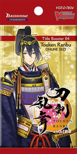 Image for D-TB04: Touken Ranbu ONLINE 2023 Booster Pack - Cardfight Vanguard