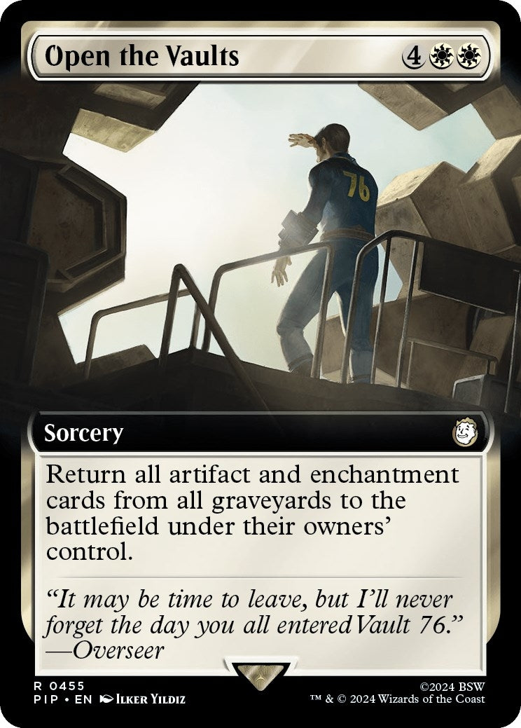 Image for Open the Vaults (Extended Art) (Universes Beyond: Fallout) (455) - Magic: The Gathering