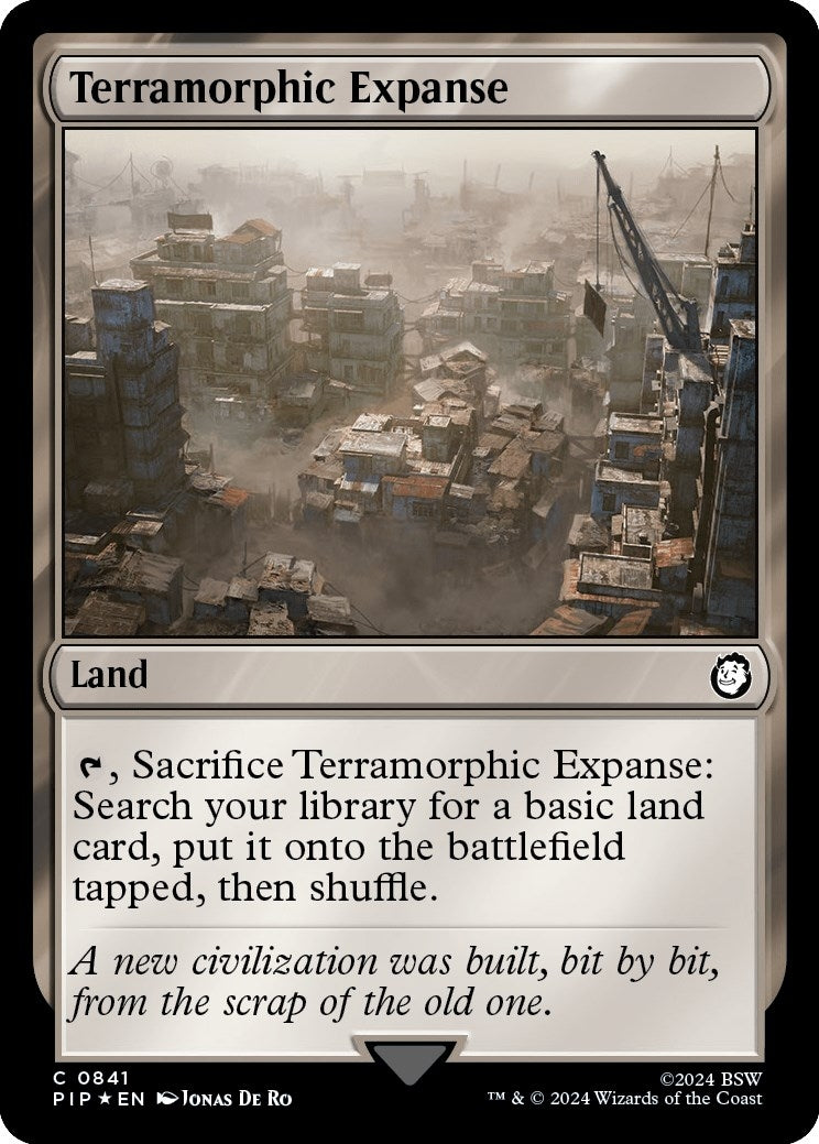 Image for Terramorphic Expanse (Surge Foil) (Universes Beyond: Fallout) (841) - Magic: The Gathering
