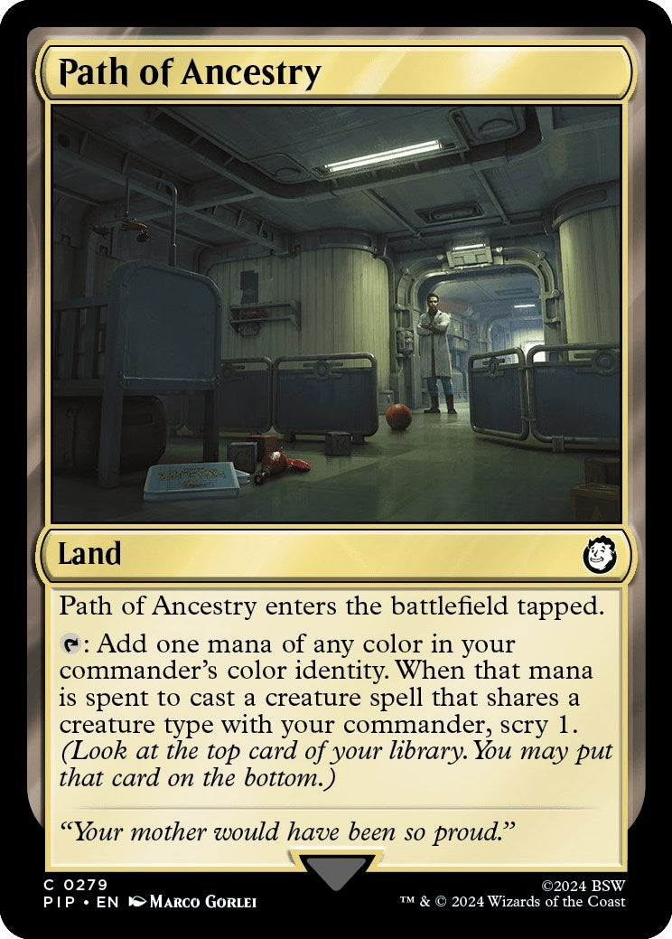 Image for Path of Ancestry (Universes Beyond: Fallout) (279) - Magic: The Gathering