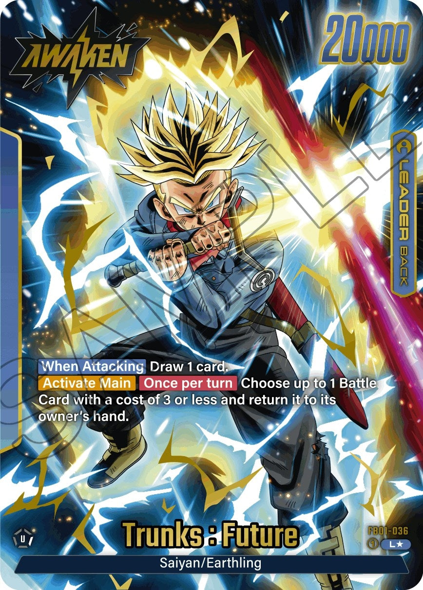 Image for Trunks : Future - FB01-036 (Alternate Art) (Awakened Pulse) (FB01-036) - Dragon Ball Super: Fusion World