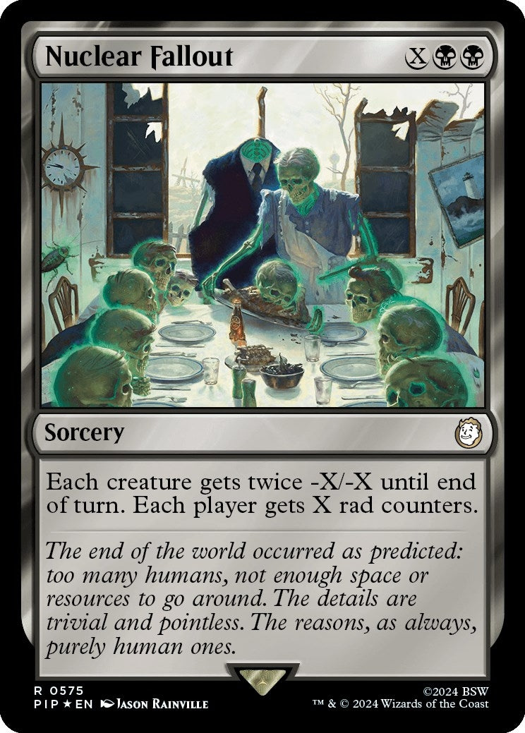Image for Nuclear Fallout (Surge Foil) (Universes Beyond: Fallout) (575) - Magic: The Gathering