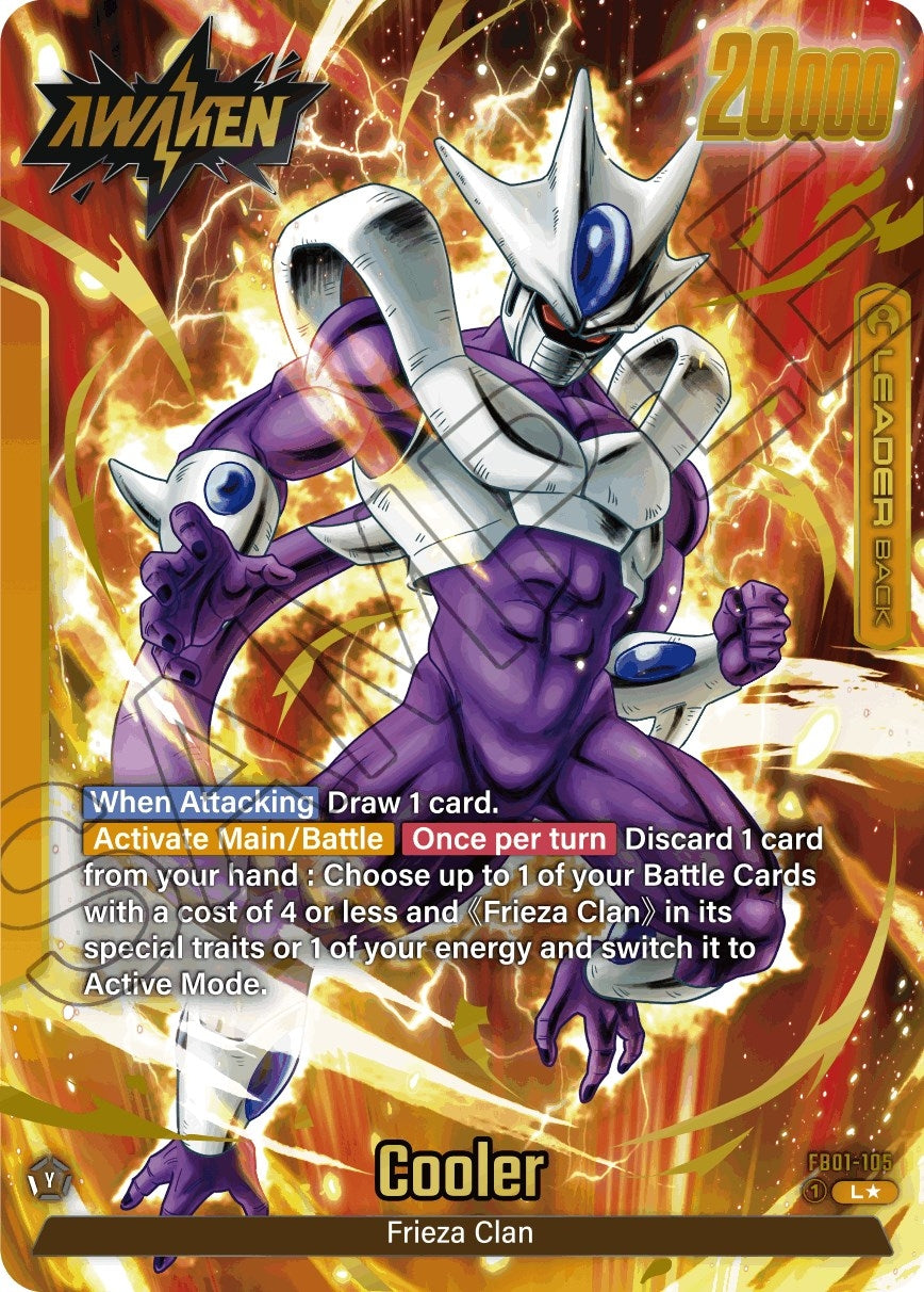 Image for Cooler - FB01-105 (Alternate Art) (Awakened Pulse) (FB01-105) - Dragon Ball Super: Fusion World