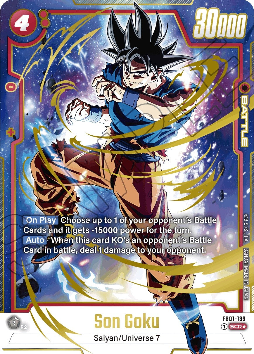 Image for Son Goku - FB01-139 (Alternate Art) (Awakened Pulse) (FB01-139) - Dragon Ball Super: Fusion World