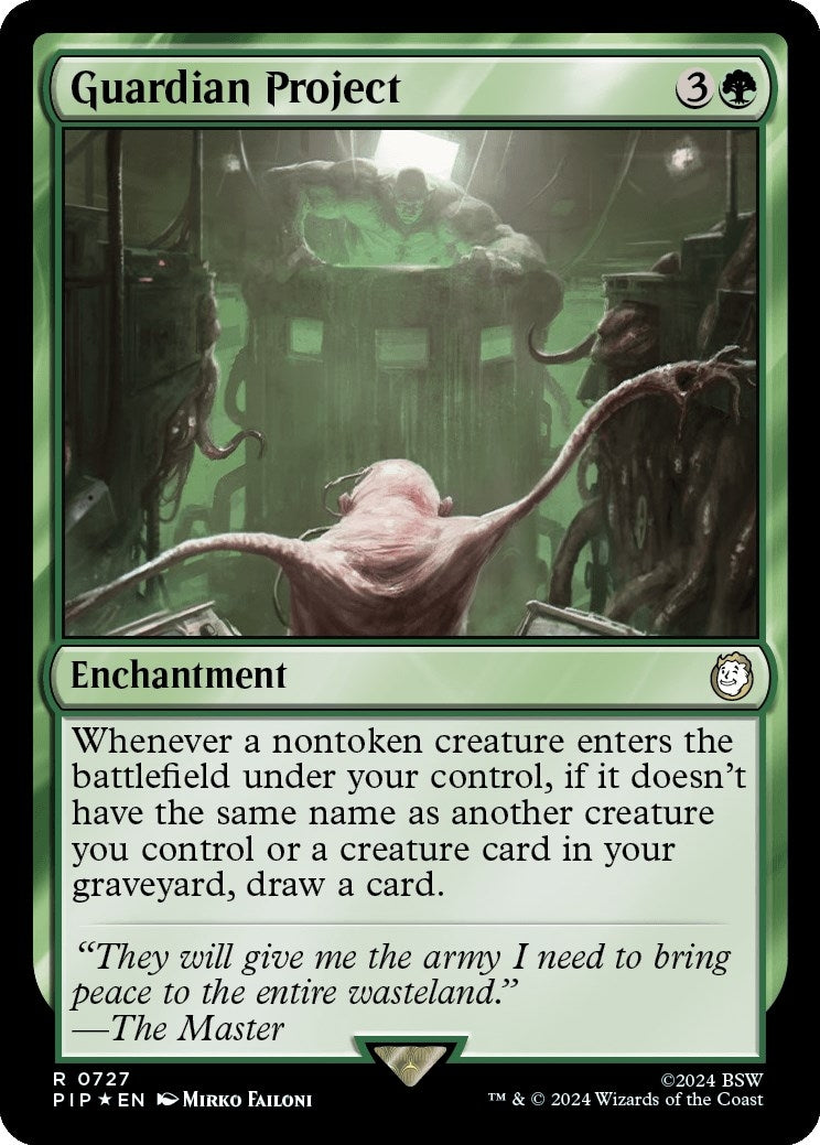 Image for Guardian Project (Surge Foil) (Universes Beyond: Fallout) (727) - Magic: The Gathering