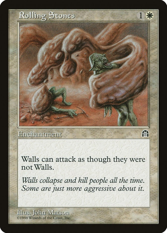Image for Rolling Stones (Stronghold) - Magic: The Gathering