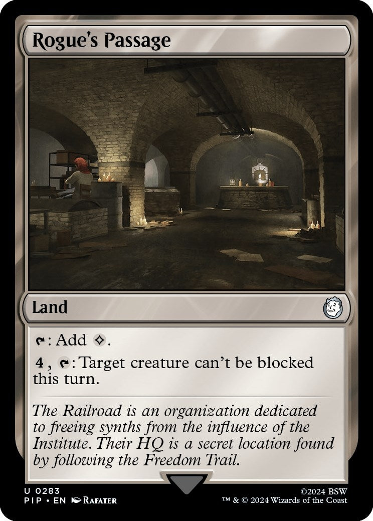 Image for Rogue's Passage (Universes Beyond: Fallout) (283) - Magic: The Gathering