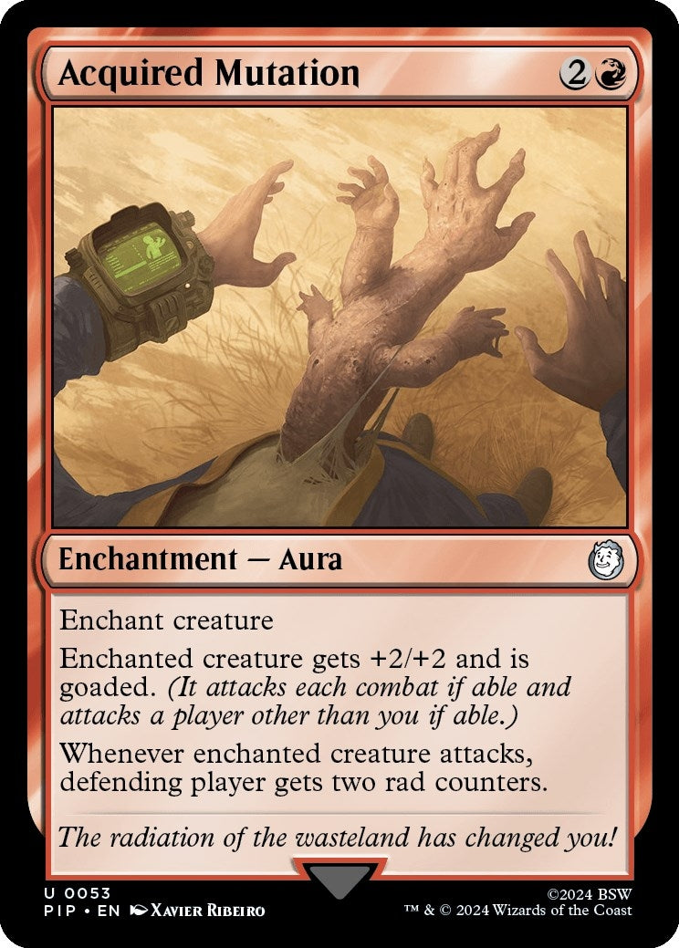 Image for Acquired Mutation (Universes Beyond: Fallout) (53) - Magic: The Gathering