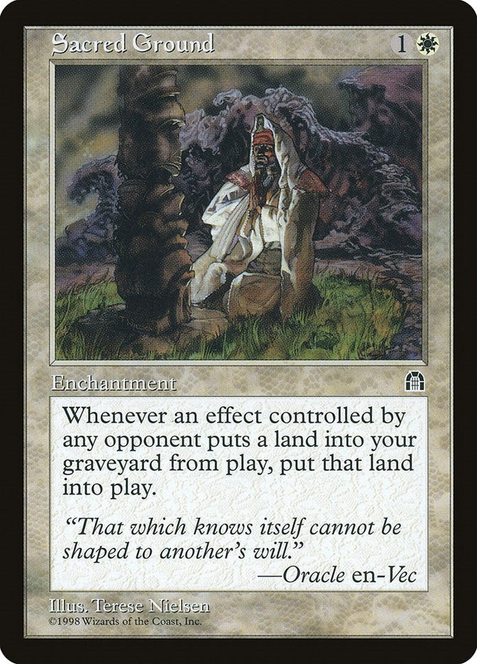 Image for Sacred Ground (Stronghold) - Magic: The Gathering