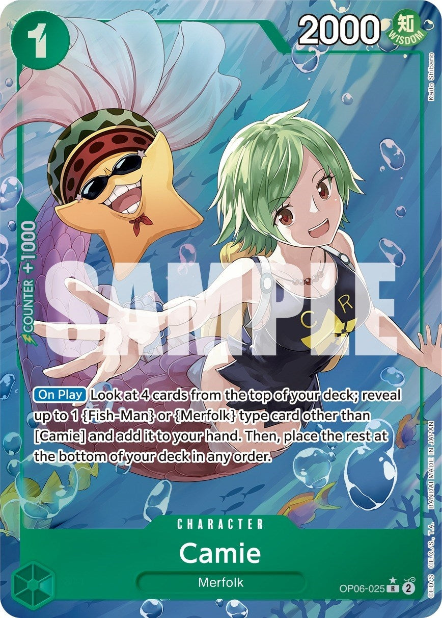 Image for Camie (Alternate Art) (Wings of the Captain) (OP06-025) - One Piece Card Game