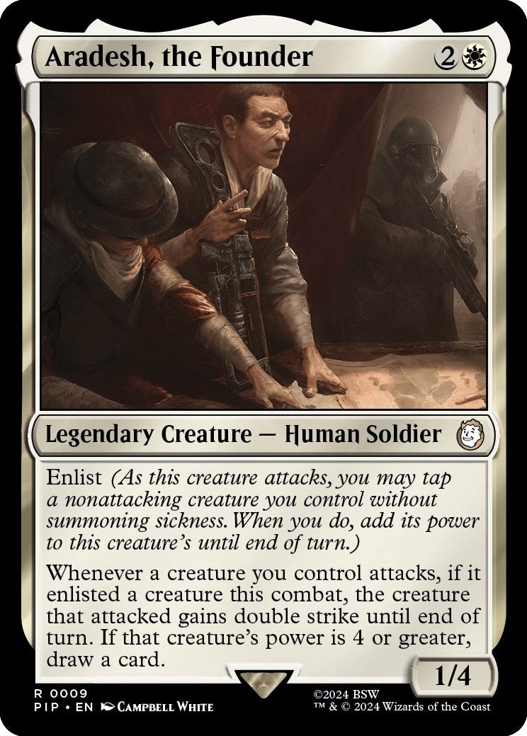 Image for Aradesh, the Founder (Universes Beyond: Fallout) (9) - Magic: The Gathering