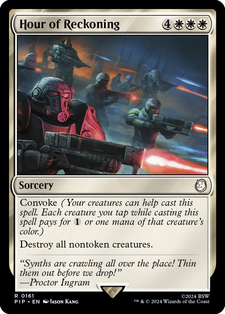 Image for Hour of Reckoning (Universes Beyond: Fallout) (161) - Magic: The Gathering