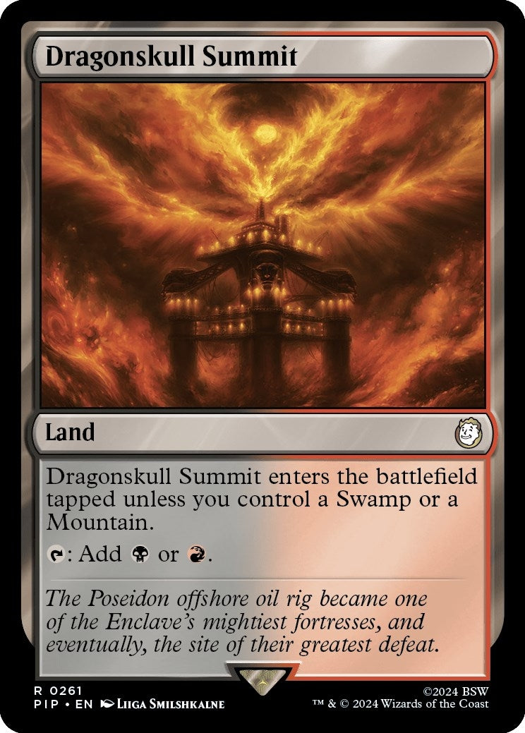 Image for Dragonskull Summit (Universes Beyond: Fallout) (261) - Magic: The Gathering