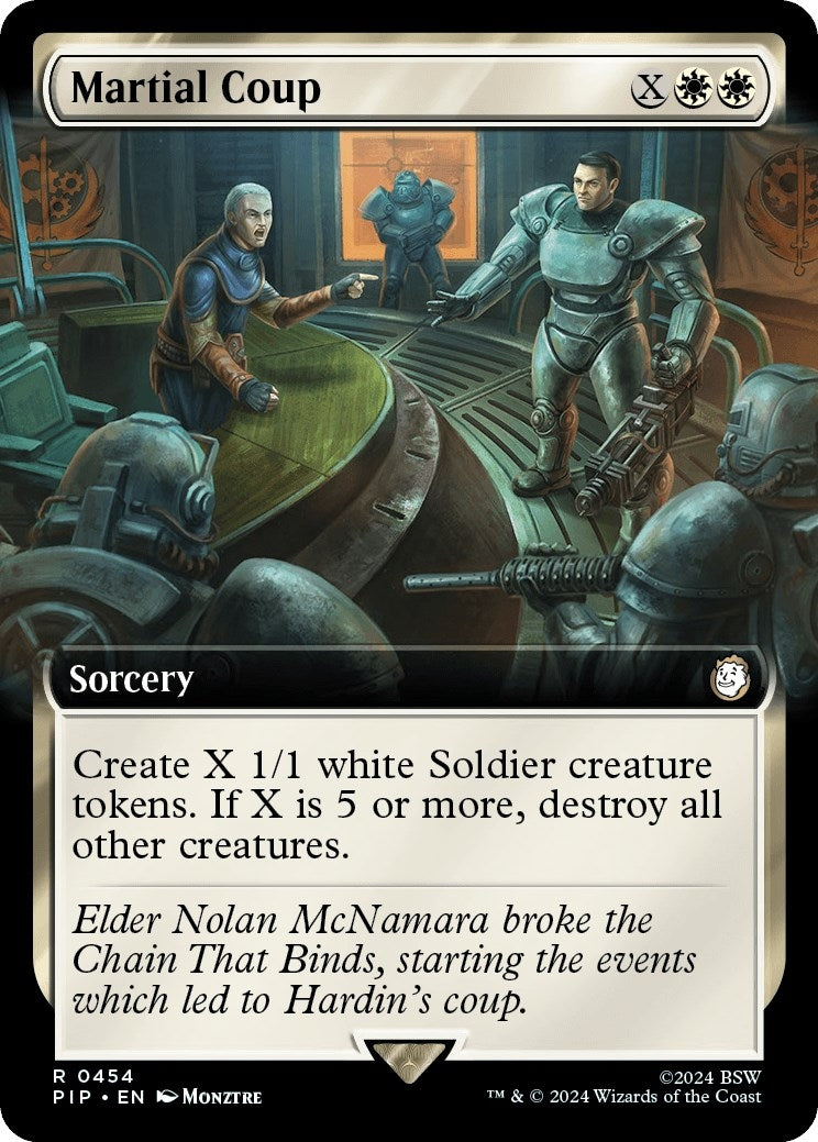 Image for Martial Coup (Extended Art) (Universes Beyond: Fallout) (454) - Magic: The Gathering