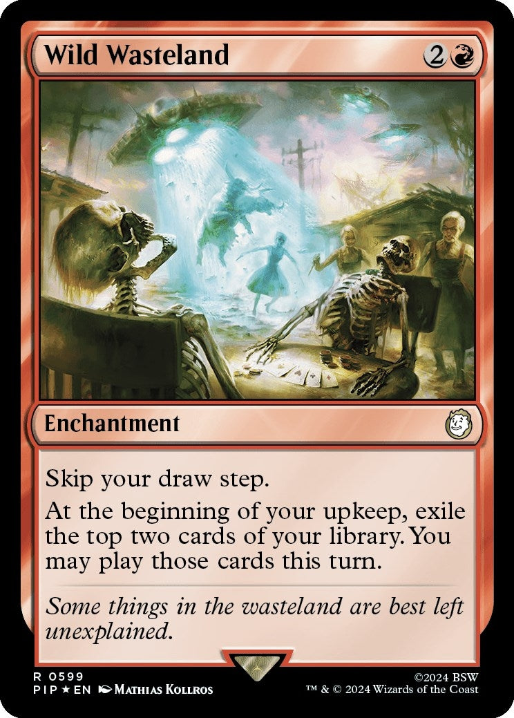 Image for Wild Wasteland (Surge Foil) (Universes Beyond: Fallout) (599) - Magic: The Gathering