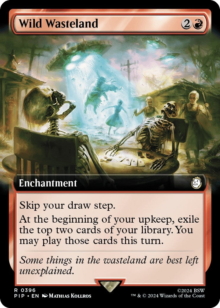 Image for Wild Wasteland (Extended Art) (Universes Beyond: Fallout) (396) - Magic: The Gathering