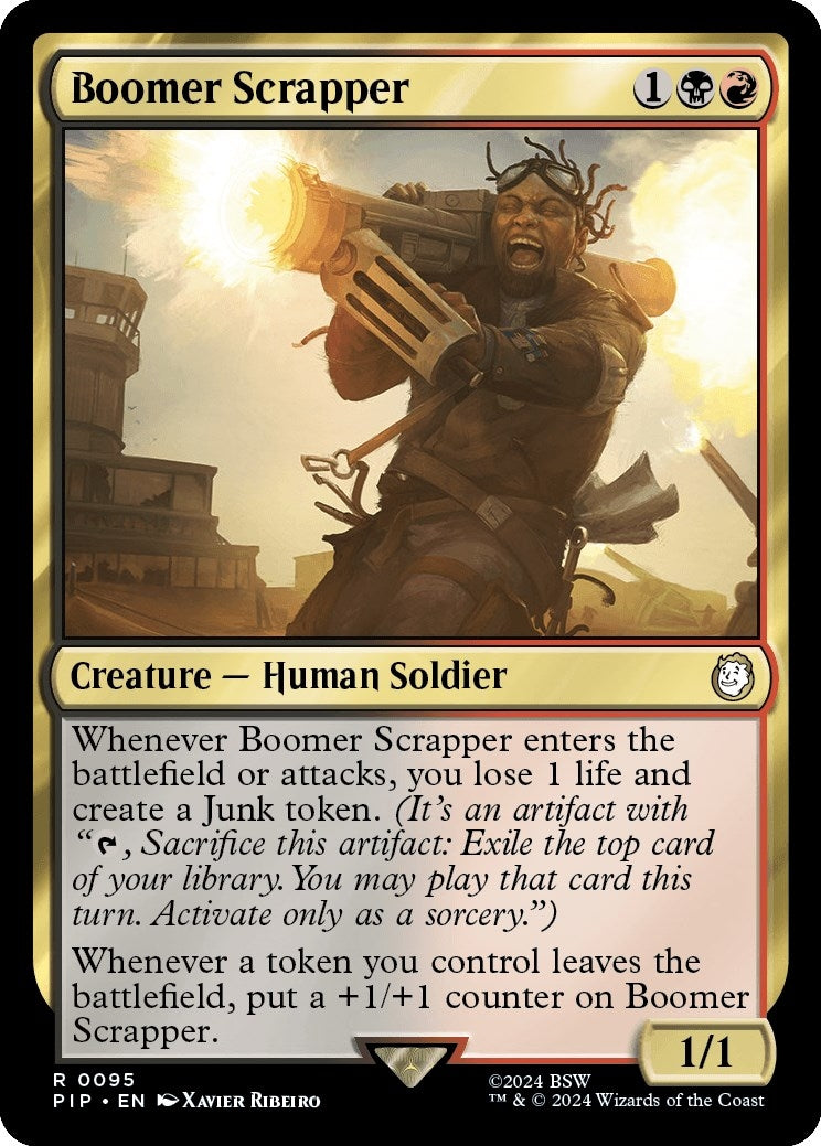 Image for Boomer Scrapper (Universes Beyond: Fallout) (95) - Magic: The Gathering