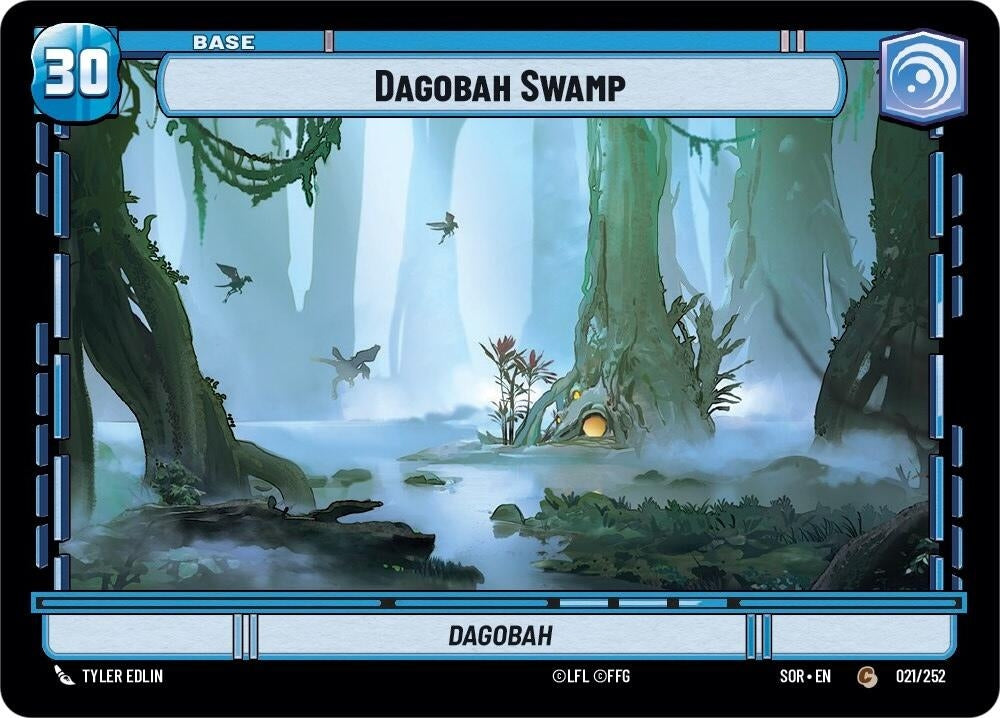 Image for Dagobah Swamp (021/252) [Spark of Rebellion]