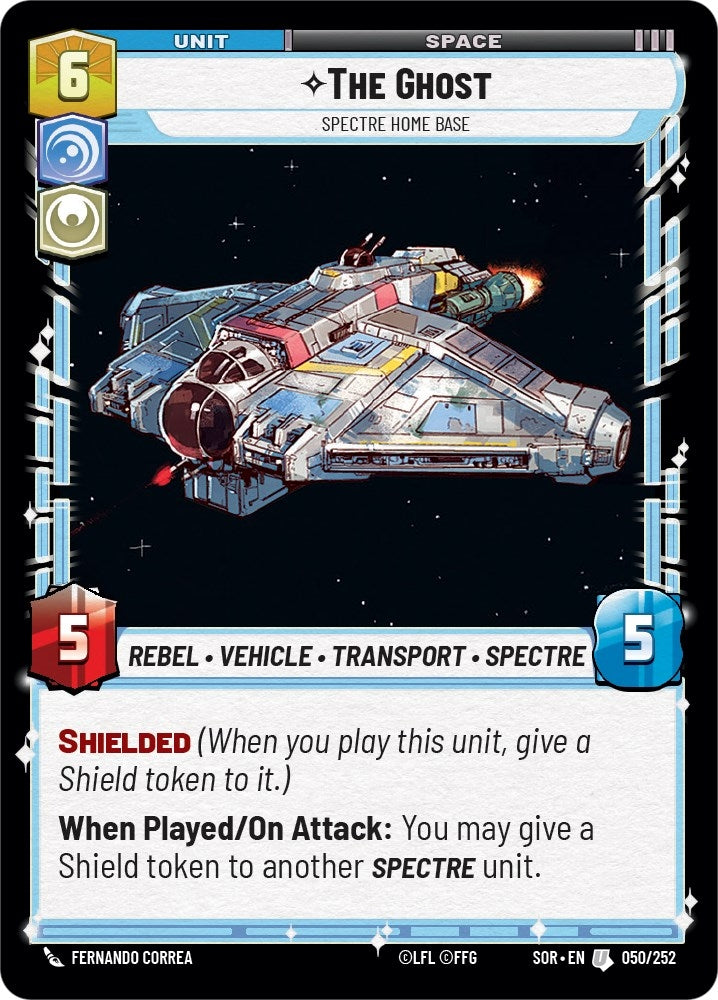 Image for The Ghost - Spectre Home Base (050/252) [Spark of Rebellion]