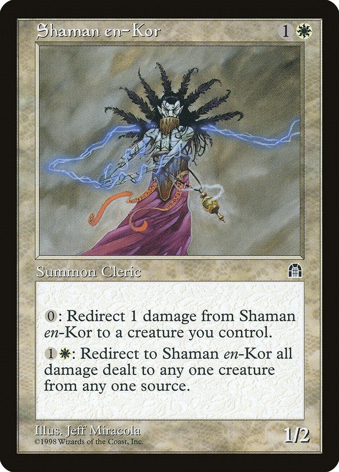 Image for Shaman en-Kor (Stronghold) - Magic: The Gathering