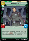 Image for Admiral Piett - Captain of the Executor (079/252) [Spark of Rebellion]