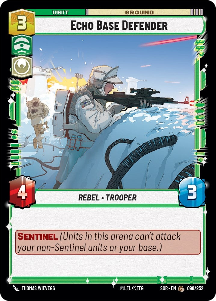 Image for Echo Base Defender (098/252) [Spark of Rebellion]