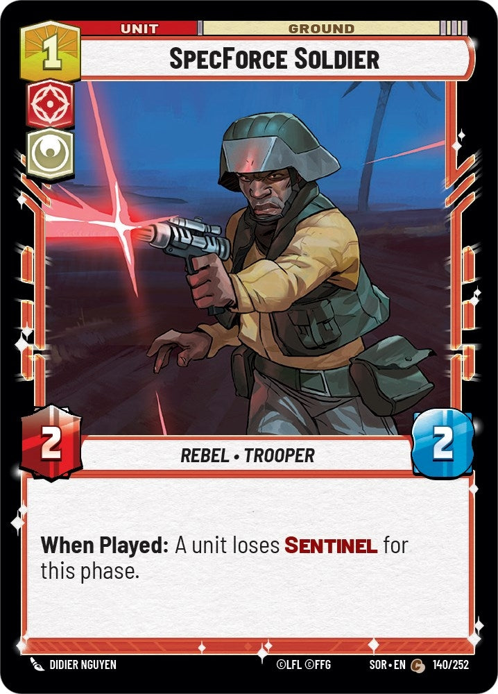 Image for SpecForce Soldier (140/252) [Spark of Rebellion]