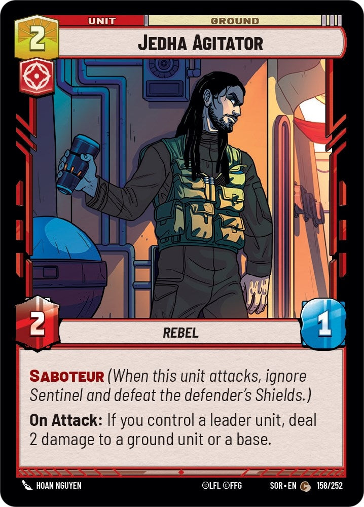 Image for Jedha Agitator (158/252) [Spark of Rebellion]