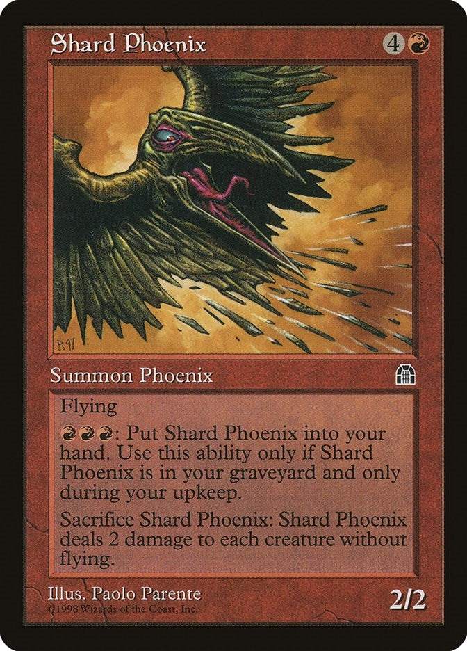Image for Shard Phoenix (Stronghold) - Magic: The Gathering