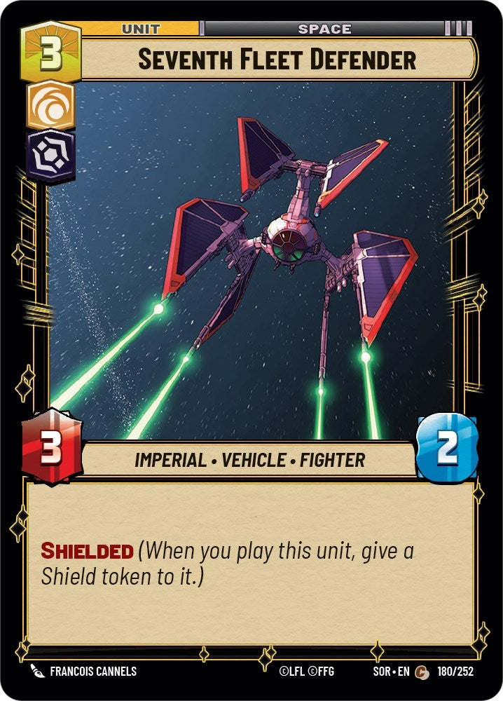 Image for Seventh Fleet Defender (Spark of Rebellion) (180/252) - Star Wars: Unlimited