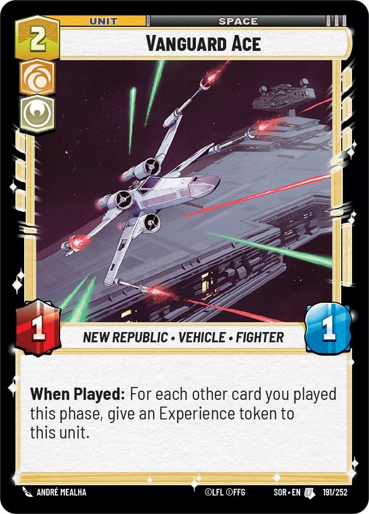 Image for Vanguard Ace (Spark of Rebellion) (191/252) - Star Wars: Unlimited