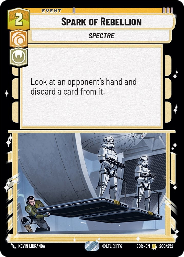 Image for Spark of Rebellion (Spark of Rebellion) (200/252) - Star Wars: Unlimited
