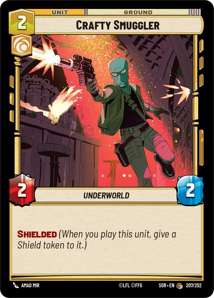 Image for Crafty Smuggler (Spark of Rebellion) (207/252) - Star Wars: Unlimited