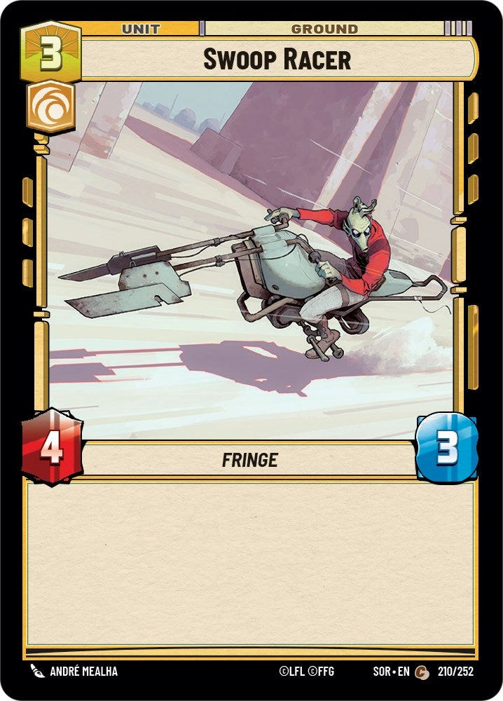 Image for Swoop Racer (Spark of Rebellion) (210/252) - Star Wars: Unlimited