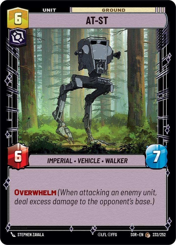 Image for AT-ST (Spark of Rebellion) (232/252) - Star Wars: Unlimited
