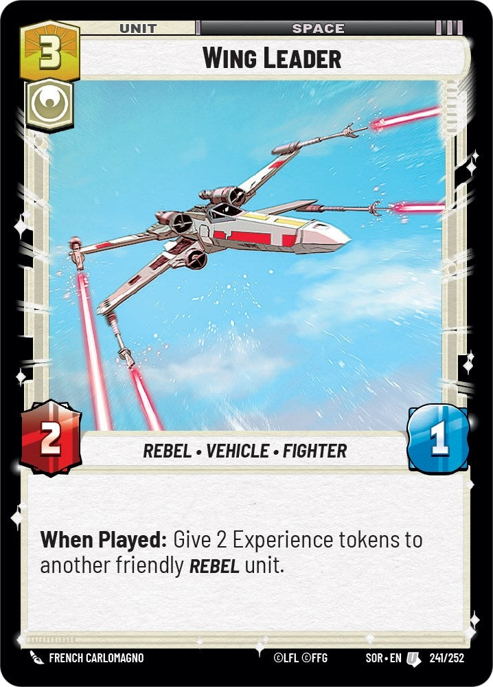 Image for Wing Leader (Spark of Rebellion) (241/252) - Star Wars: Unlimited