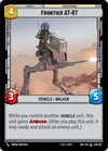 Image for Frontier AT-RT (Spark of Rebellion) (249/252) - Star Wars: Unlimited
