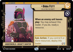 Image for Boba Fett - Collecting the Bounty (Spark of Rebellion) (015/252) - Star Wars: Unlimited
