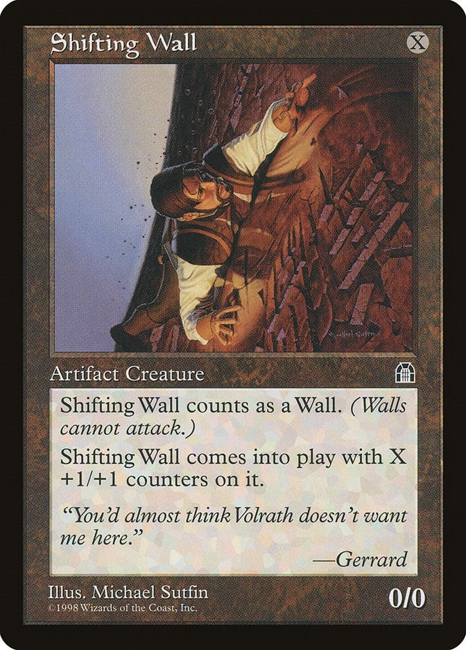 Image for Shifting Wall (Stronghold) - Magic: The Gathering