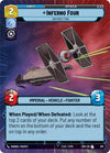 Image for Inferno Four - Unforgetting (Hyperspace) (Spark of Rebellion) (297) - Star Wars: Unlimited