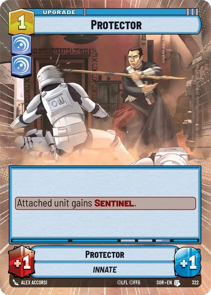 Image for Protector (Hyperspace) (Spark of Rebellion) (322) - Star Wars: Unlimited